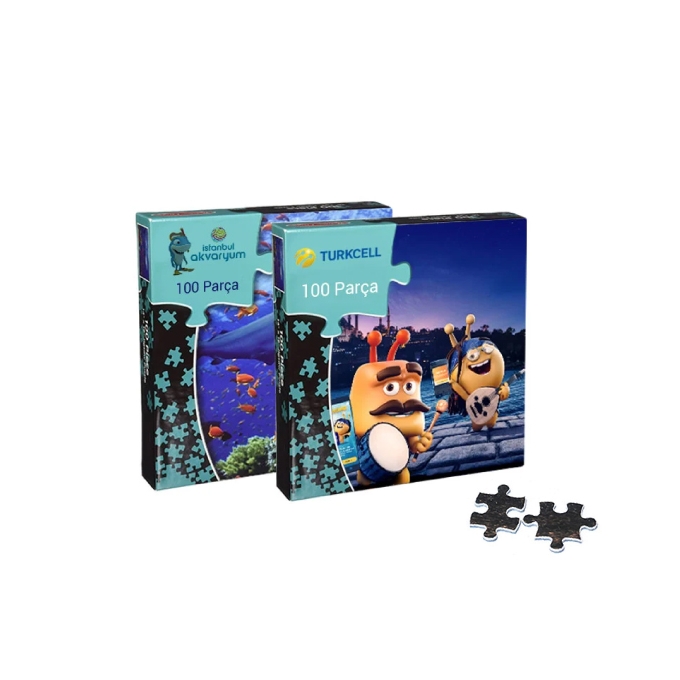 A3 104 Parça Kutulu Puzzle