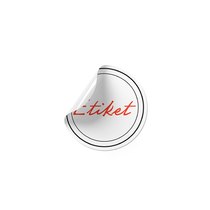 Yapışkanlı Sticker / Etiket