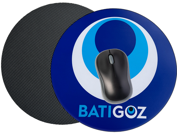 Yuvarlak Kauçuk Mouse Pad